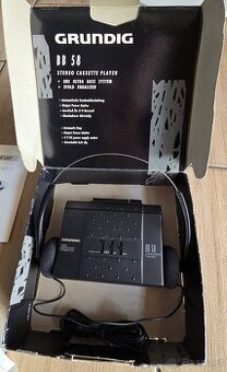 Stereo kazetový přehrávač✅Grundig BB 58✅(RETRO)
