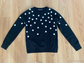Svetřík Marks & Spencer s puntíky -  NOVÝ - velikost 34