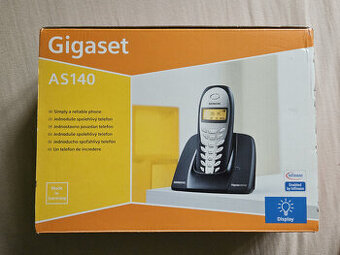 SIEMENS Gigaset AS140 DECT bezdátový telefon pro pevnou link