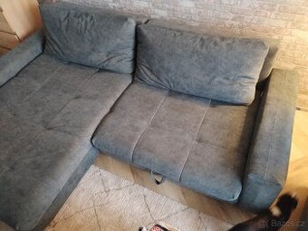 Rohová rozkládací sedačka Asko