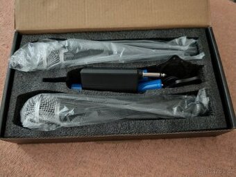 Prodám dobijecí bezdrátové mikrofony Rozbaleno