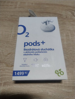 Bezdrátová sluchátka O2 pods+