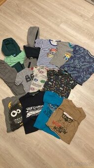 Sada obleceni kluk velikost 104/110
