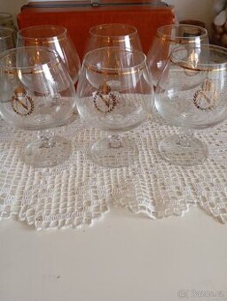 Retro sada skleniček Napoleonky