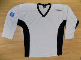 Hokejový dres Salming (bílý +červený +modrý) vel. XXL - NOVÝ