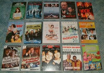 DVD - 15x - mix žánrů