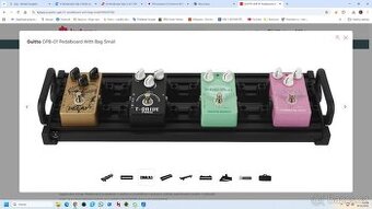Pedalboard GPB-01 na pedály efektů Boss