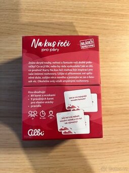 Karetní hra - Na kus řeči: pro páry