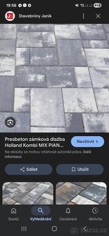 Zamkova dlazba Holland kombi piano