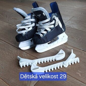 Dětské brusle velikost 29, velmi zachovalé, naostřené