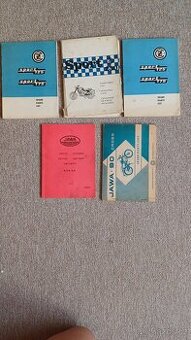 Přírčky a katalogy Jawa a ČZ