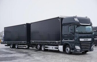 DAF XF480 6x2 - velkoobjemová souprava průjezdná
