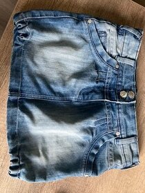 Džínová balonková sukně 140/146