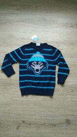 NOVÝ Klučičí svetr vel. 122 Topolino