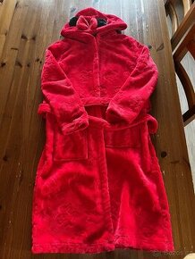 Krásný červený župan Minnie Disney, vel. 152