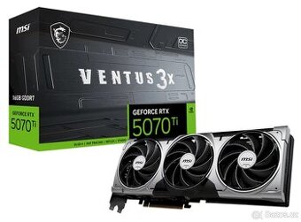 MSI GeForce RTX 5070 Ti 16G VENTUS 3X OC