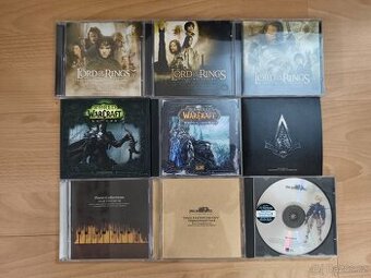 🎶 Predám originálne soundtracky CD (filmy, hry, anime)
