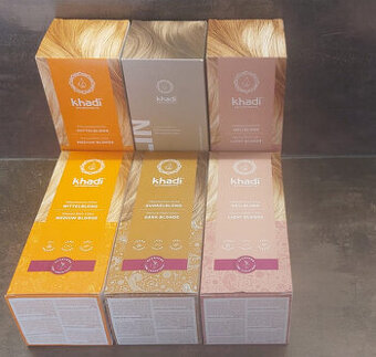 Přírodní barva na vlasy hena KHADI -  BLOND