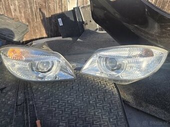 ŠKODA FABIA 2 PŘEDNÍ SVĚTLA S ČOČKOU NATÁČECÍ