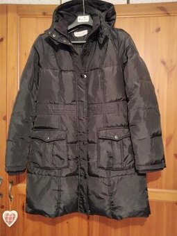 Prodám zimní, prošívaný kabát, péřový vel. XL