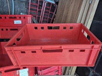 Přepravky E2 červené na maso