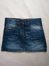 Riflová sukně Alive vel. 116