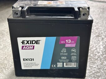 NOVÁ záložní baterie Exide 12V 13A