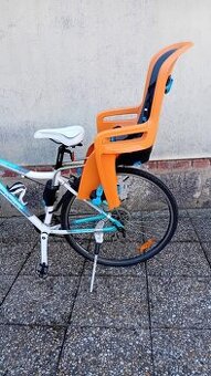 Cyklosedačka THULE oranž se dvěma držáky