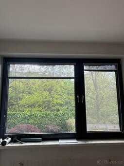 Plastové okno a balkonové dveře,troje sklo