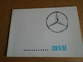 prospekt Mercedes Benz 220S/SE