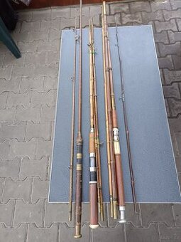prodám staré pruty+2obaly