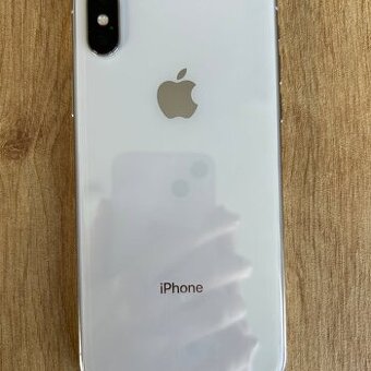 Iphone X, 64GB stříbrný - 1