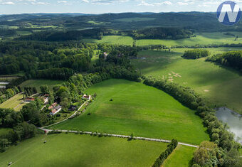 Chvalšiny, zemědělské pozemky 24.245 m2 - 1