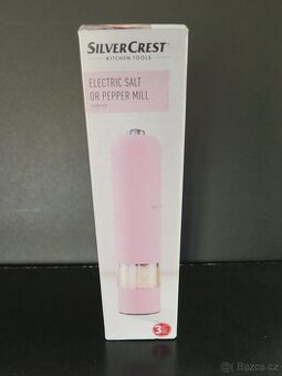Elektrický Mlýnek na Sůl a Pepř SILVER CREST