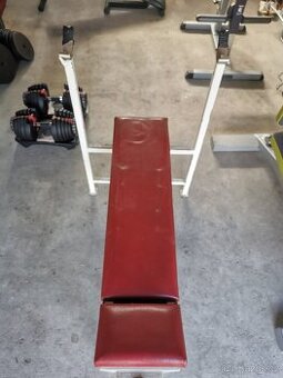 Prodám lavici na bench+osy a kotouče