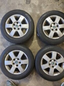 ORIGINÁLNÍ ALU.KOLA ŠKODA OCTAVIA 2 (5x112 R15)
