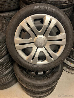 195/50R15 Letní sada 5x100 6x15 et 43 fabia,fabie,roomster
