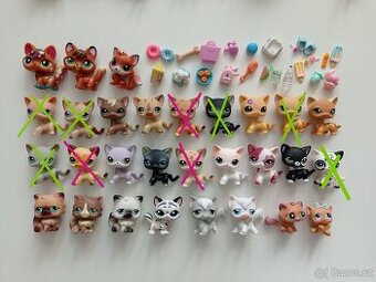 Lps littlest pet shop sbírka kočičky kočky koťátka