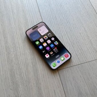 APPLE IPHONE 14 PRO 256GB ČERNÝ-ZARUKA