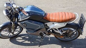 Elektromotocykl Super Soco TC modrý