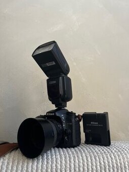Nikon d7100 s externím bleskem