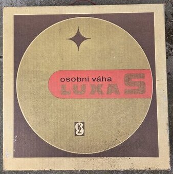 Originální obal - osobní váha- Luxa S