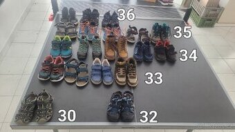 Detske boty Eur 30-37 viz fotky