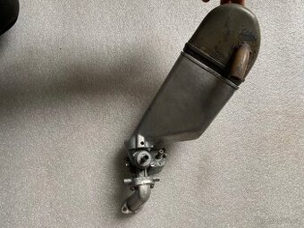 Karburátor a filtrbox jawa pionyr 05 1962