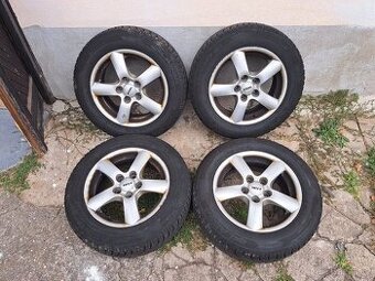 15'' Alu kola RIAL + zimní pneu 195 / 65 R15