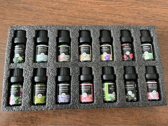 AESHORY Sada květinových esenciálních olejů 14 x 5 ml, 100%