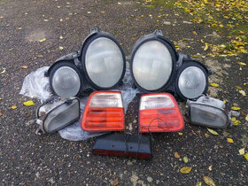 Díly Mercedes, světla přední, zadní, blinkry, kabina -za vše