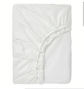IKEA RÖNNVECKMAL
Elastické prostěradlo, bílá, 140x200 cm