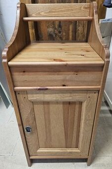 Komoda-noční stolek Ikea Leksvik mořidlo antik