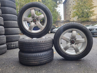 Alu kola Platin R15 4x100 ET40 letní pneu